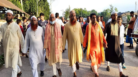 ভাঙ্গুড়ায় সম্প্রীতি সমাবেশ ও শোভযাত্রা অনুষ্ঠিত
