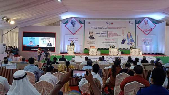 রূপপুরে প্রথম ইউনিটে রিয়াক্টর প্রেসার ভেসেল স্থাপন শেষ, উদ্বোধন করলেন প্রধানমন্ত্রী