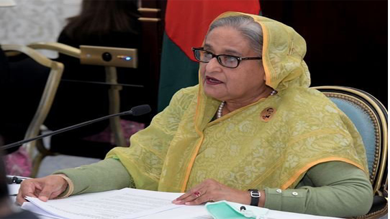 ঢাকা-প্যারিস দ্বিপক্ষীয় বাণিজ্য দ্বিগুণ করার ওপর গুরুত্বারোপ প্রধানমন্ত্রীর