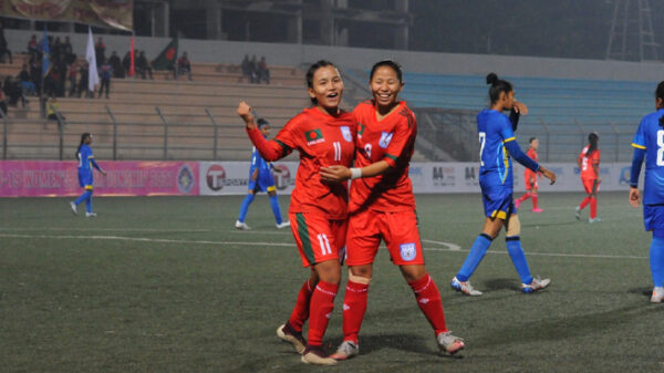 শ্রীলঙ্কার বিপক্ষে ১২-০ গোলে জিতে ফাইনালে বাংলাদেশ
